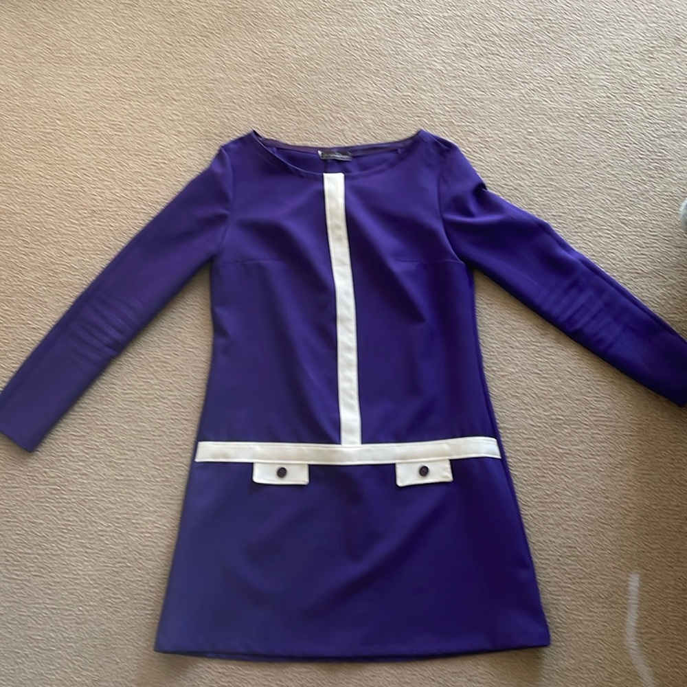Pull on mod retro dress by Garageagogo